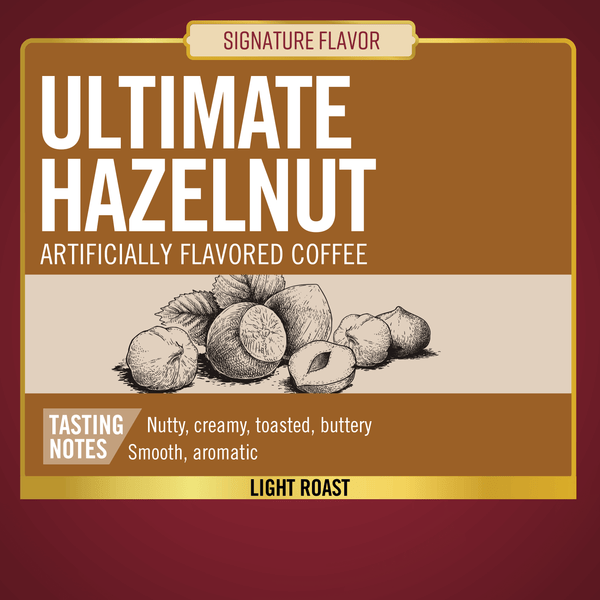 Ultimate Hazelnut<br>Flavored Coffee<br>2 lb - Ground