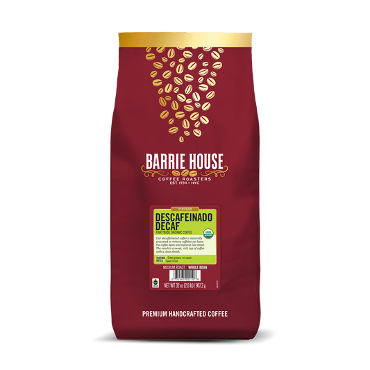 Descafeinado Decaf Fair Trade Organic Whole Bean Coffee