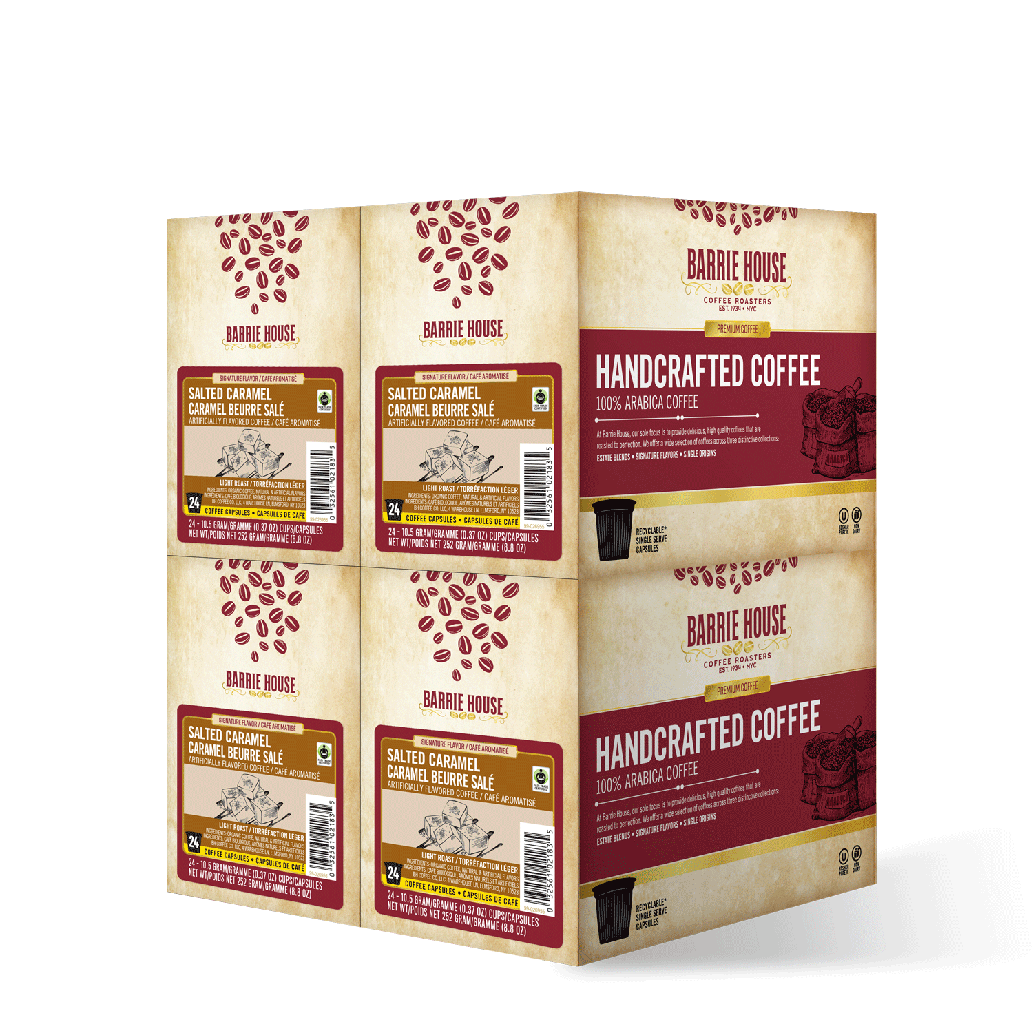 Salted Caramel <br>Flavored Coffee<br>96 ct - Pods