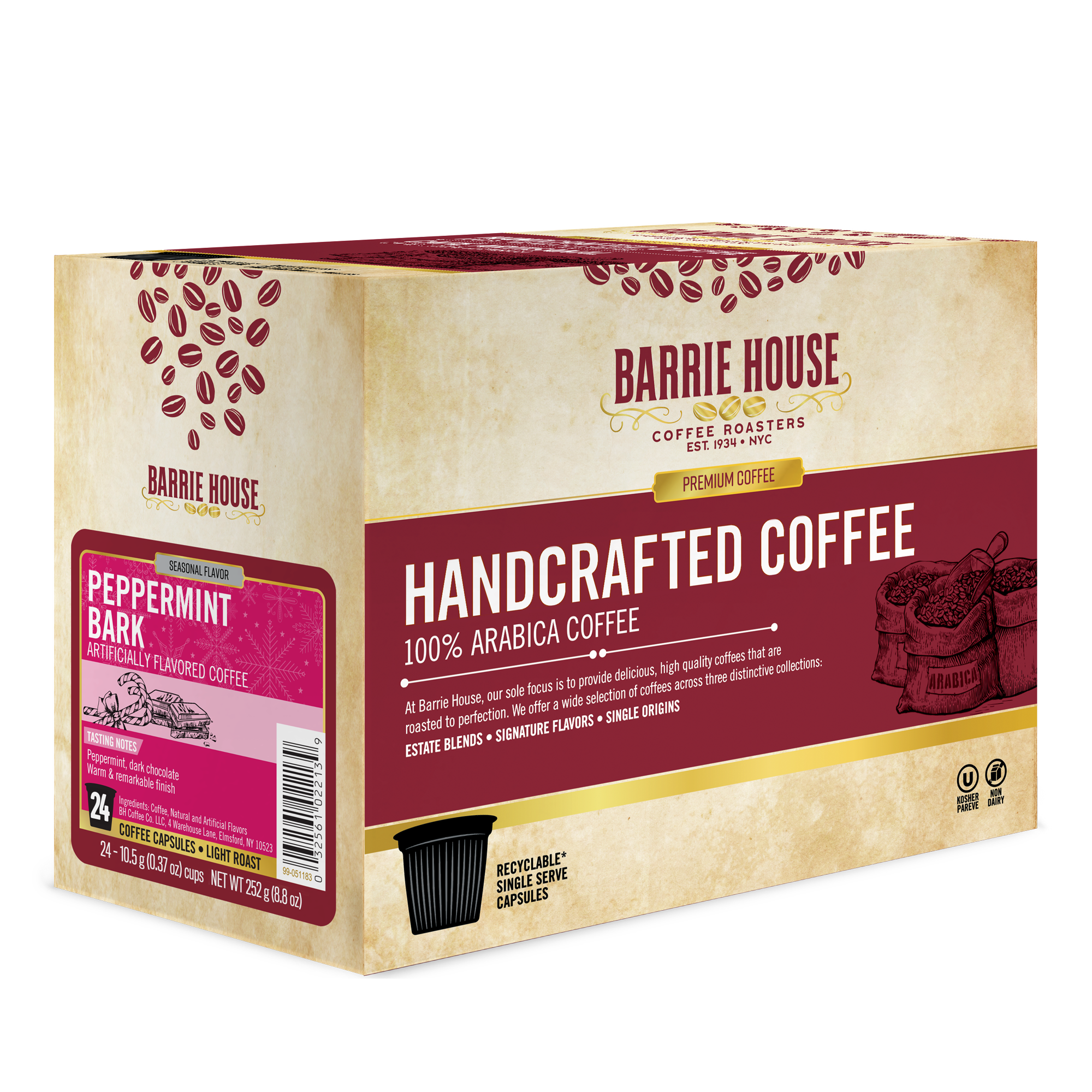 World's Best Half Caff Dark Roast Coffee Pods - 24ct