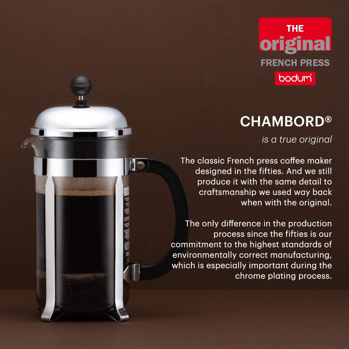 Bodum French Press, Chambord, 8 cup – Walnut Street Tea Co.