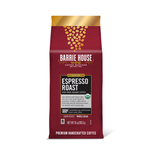 Espresso Roast Fair Trade Organic Coffee Whole Bean